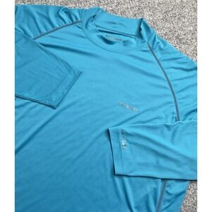 SIMMS SolarFlex UPF 50 Lightweight Quick Dry Crew Blue Long Sleeve XL